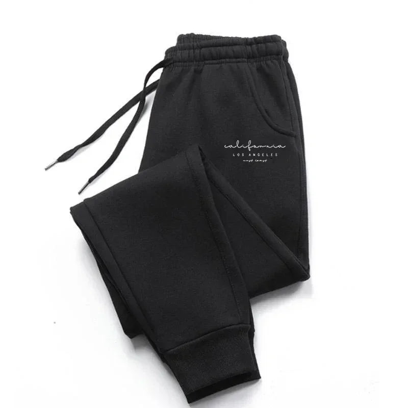 Sporty Casual Men Jogger Pants - Mid Rise Handy Pockets