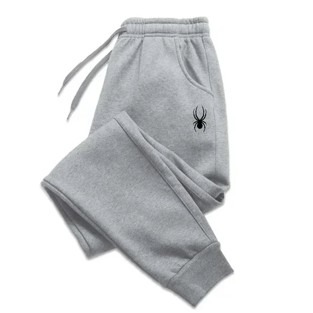 Sporty Casual Men Jogger Pants - Mid Rise Insulated