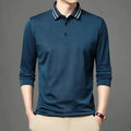 Striped Collar Men Polo Shirt-Polo Shirt-LeStyleParfait
