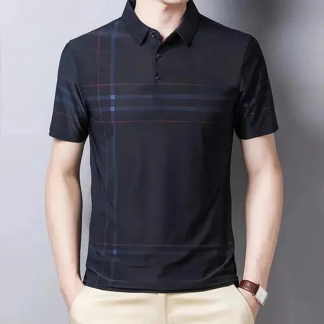 Striped Polo Shirts For Men-Polo Shirt-LeStyleParfait