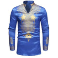 Stuurman African Print Men's Shirt-Men Shirts-LeStyleParfait
