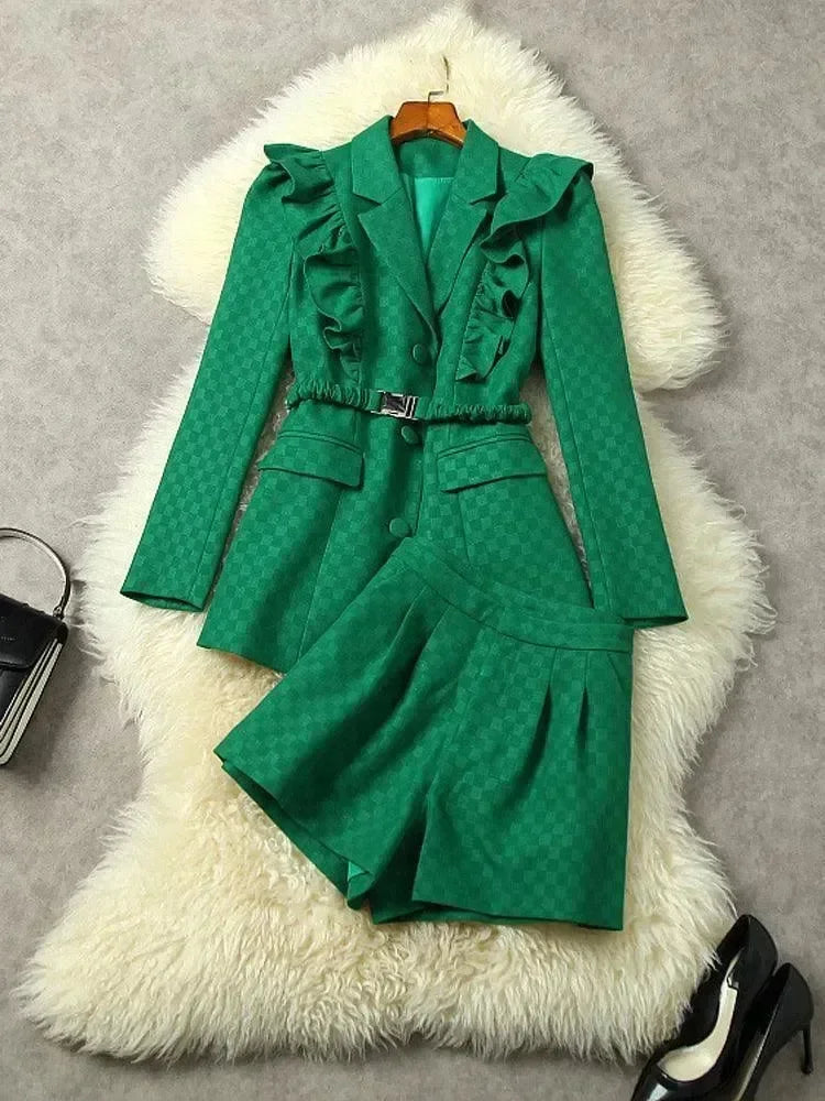 Elegant Chic Short Suit - Shorts Suit - LeStyleParfait