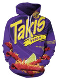 Takis Printed Men Hoodie-Men Hoodie-LeStyleParfait