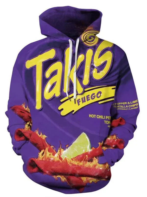 Takis Printed Men Hoodie-Men Hoodie-LeStyleParfait