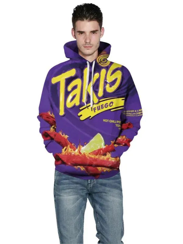 Takis Printed Men Hoodie-Men Hoodie-LeStyleParfait
