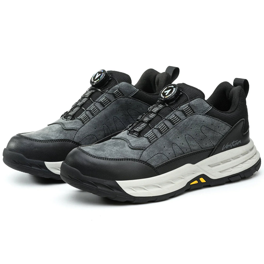 Unisex Sneakers - Low-Top Unisex Safety Sneakers - Lace-Up All-Season Shoes-Sneakers-LeStyleParfait