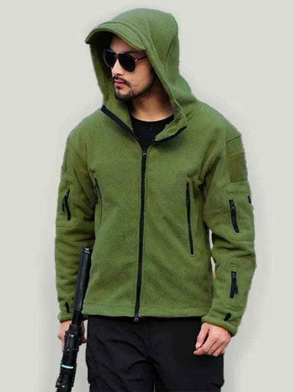 Warm Liner Fleece Men Hoodie-Men Hoodie-LeStyleParfait