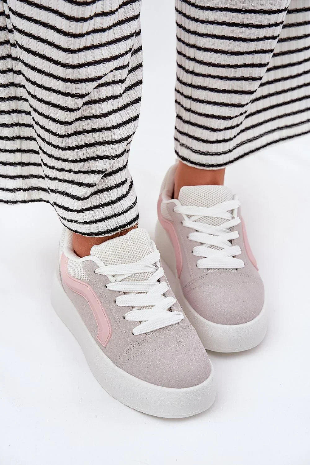 Women Breathable Mesh Platform Sneakers Everyday Casual Shoes-women sneakers-LeStyleParfait