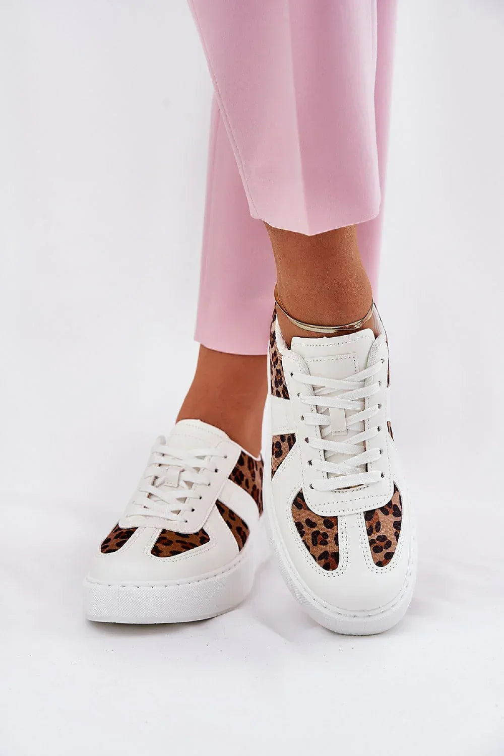 Women Chunky Platform Sneakers Animal Print Streetwear Shoes-women sneakers-LeStyleParfait