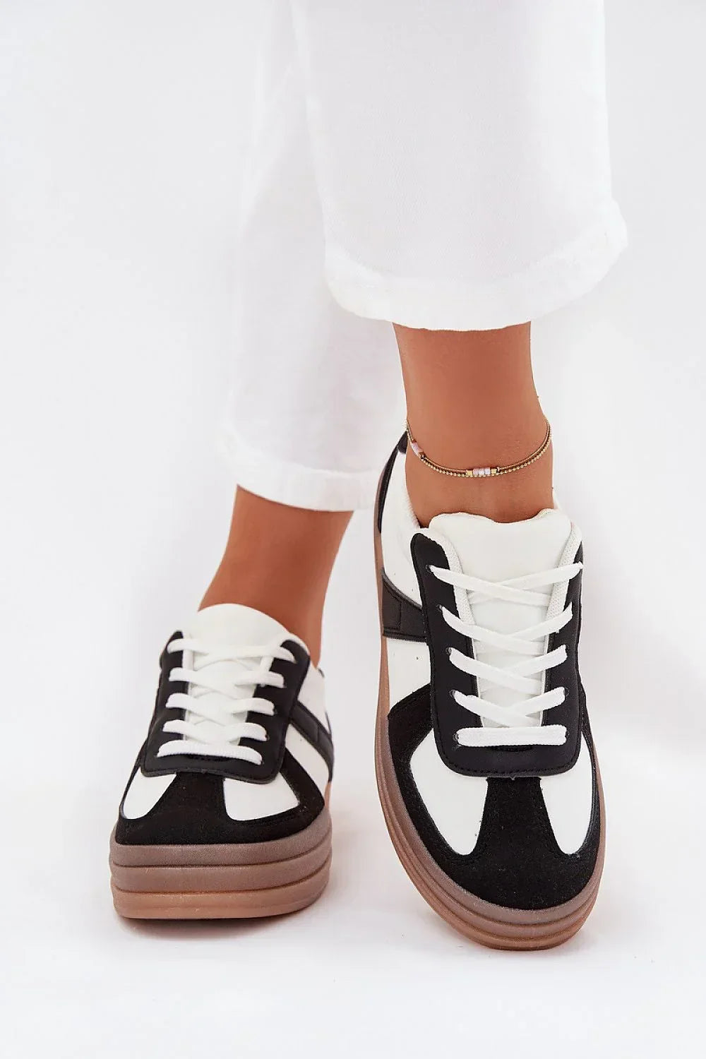 Women Chunky Platform Sneakers Arch Support Casual Shoes-women sneakers-LeStyleParfait