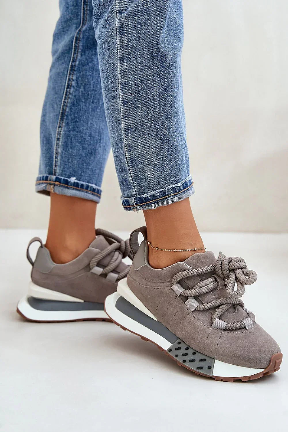 Women Chunky Platform Sneakers Casual Everyday Streetwear Shoes-women sneakers-LeStyleParfait