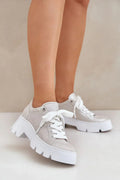 Women Chunky Platform Sneakers Casual Streetwear Travel Shoes-women sneakers-LeStyleParfait