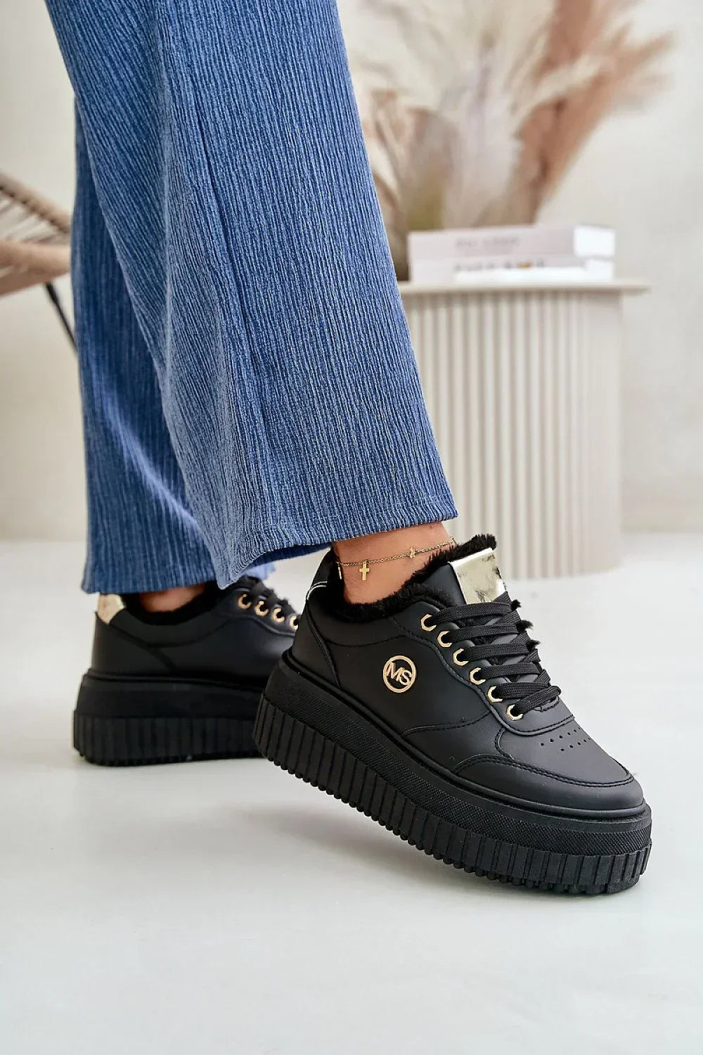 Women Chunky Platform Sneakers Insulated Outdoor Winter Shoes-women sneakers-LeStyleParfait