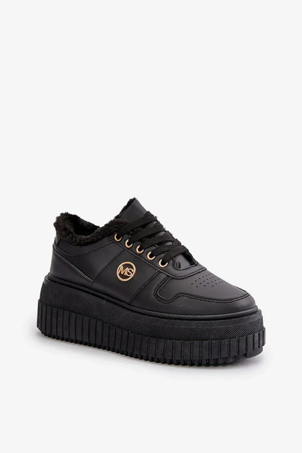 Women Chunky Platform Sneakers Thermal Casual Winter Shoes-women sneakers-LeStyleParfait