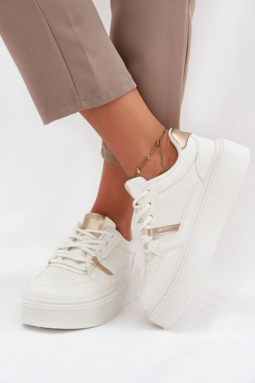 Women Chunky Platform Sneakers Vegan Casual Streetwear Shoes-women sneakers-LeStyleParfait