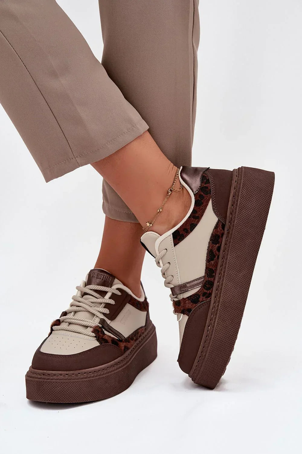 Women Chunky Platform Sneakers Vegan Casual Streetwear Shoes-women sneakers-LeStyleParfait