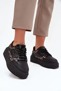 Women Chunky Platform Sneakers Vegan Casual Streetwear Shoes-women sneakers-LeStyleParfait