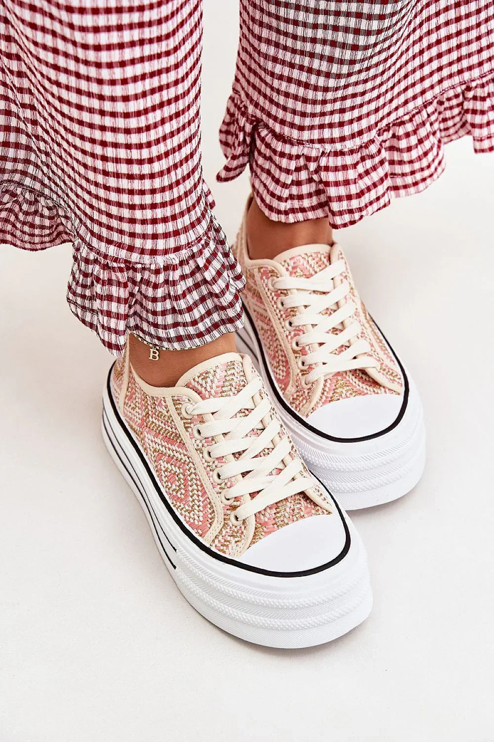 Women Chunky Platform Sneakers Wide Fit Casual Travel Shoes-women sneakers-LeStyleParfait