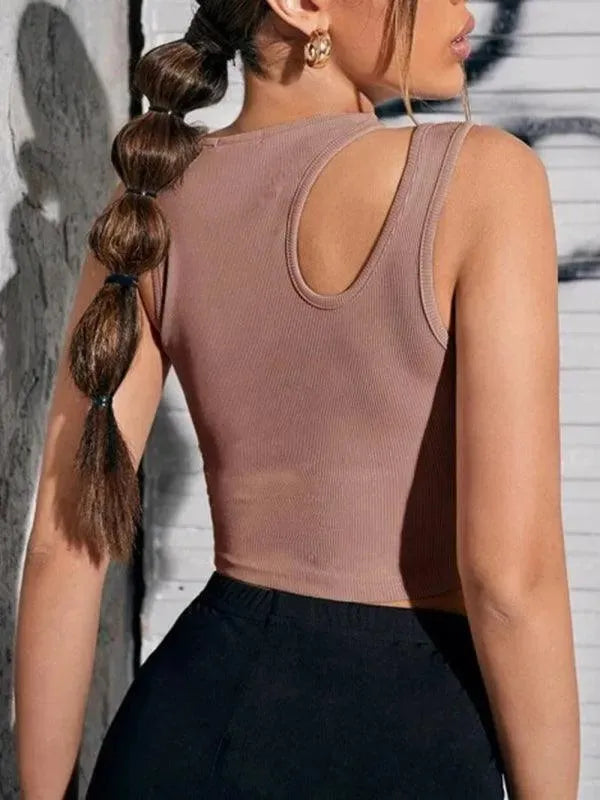Women Crop Tank Top - Women Tops - LeStyleParfait