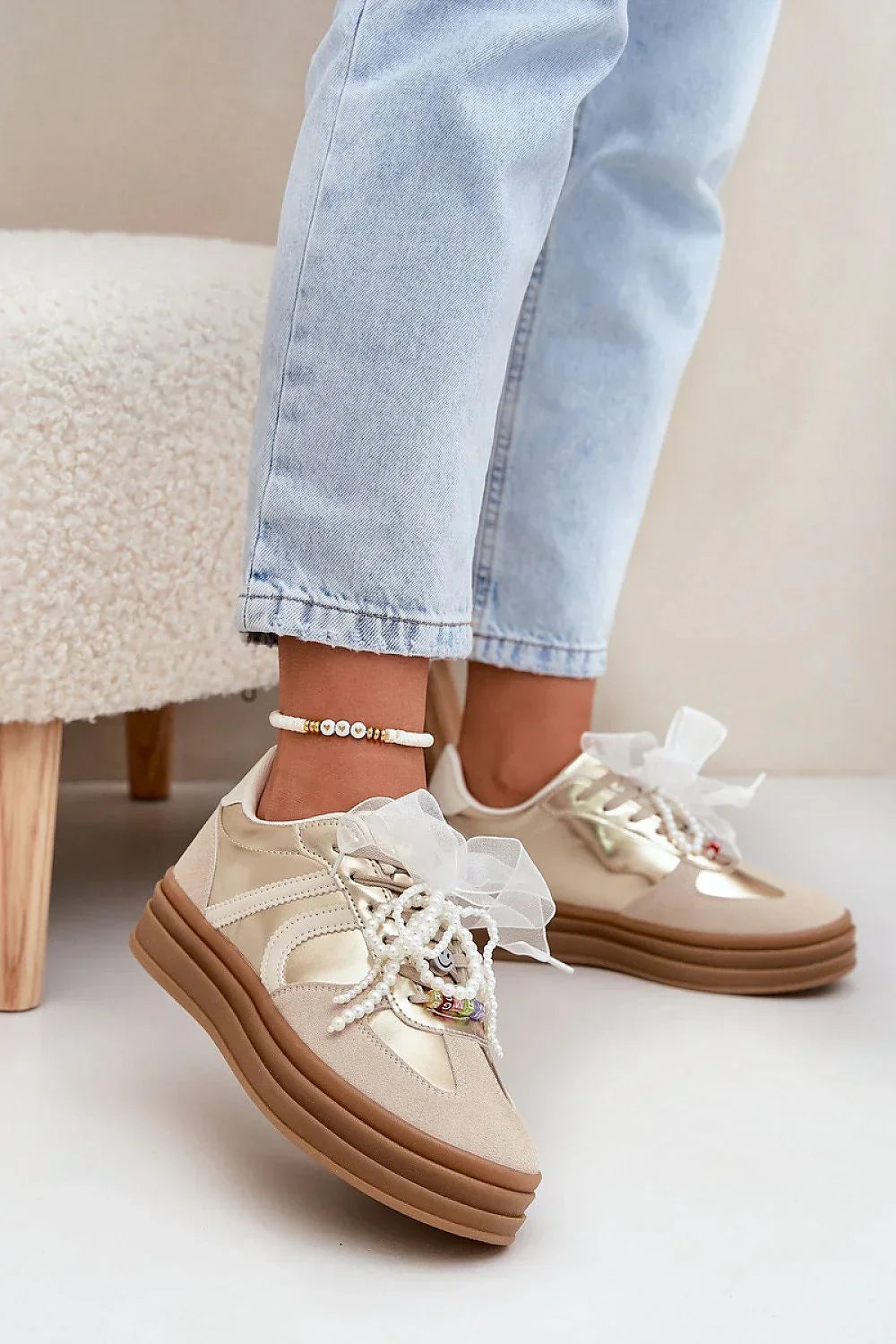 Women Eco Chunky Platform Sneakers Casual Streetwear Shoes-women sneakers-LeStyleParfait