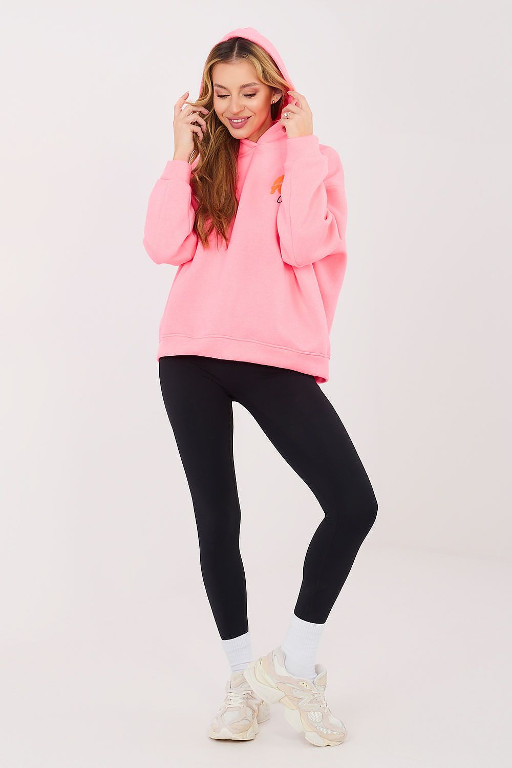 Women Embroidered Oversized Hoodie Street Style-Women Hoodie-LeStyleParfait