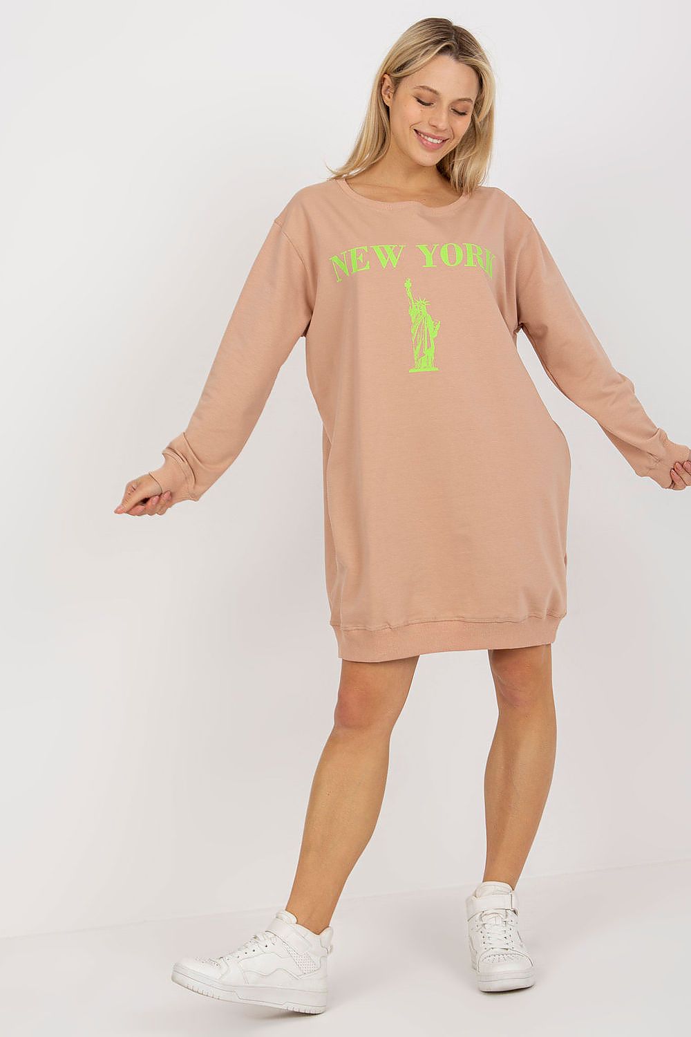 Women Graphic Print Oversized Sweatshirt Street Style-Women Sweatshirt-LeStyleParfait