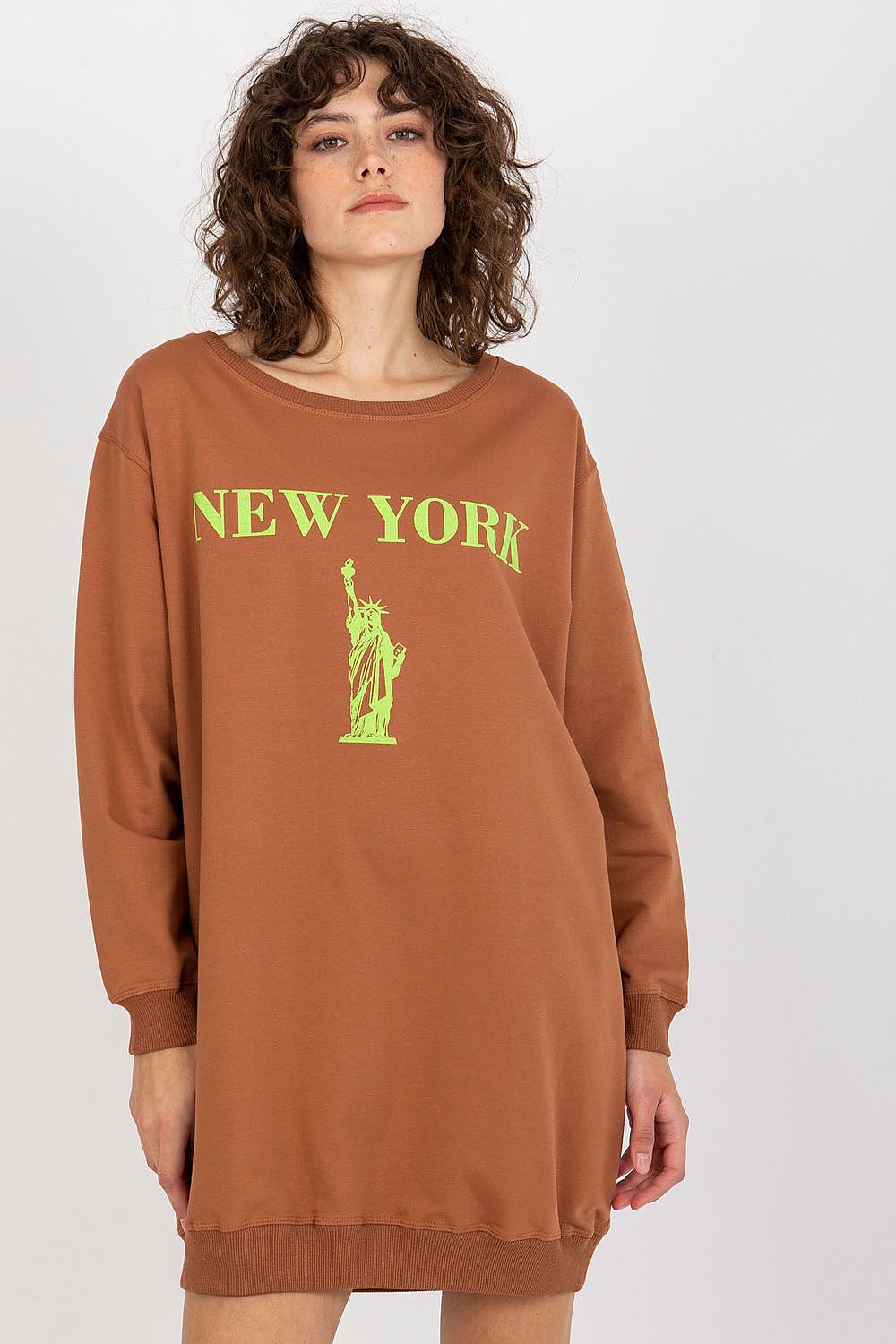 Women Graphic Print Oversized Sweatshirt Street Style-Women Sweatshirt-LeStyleParfait