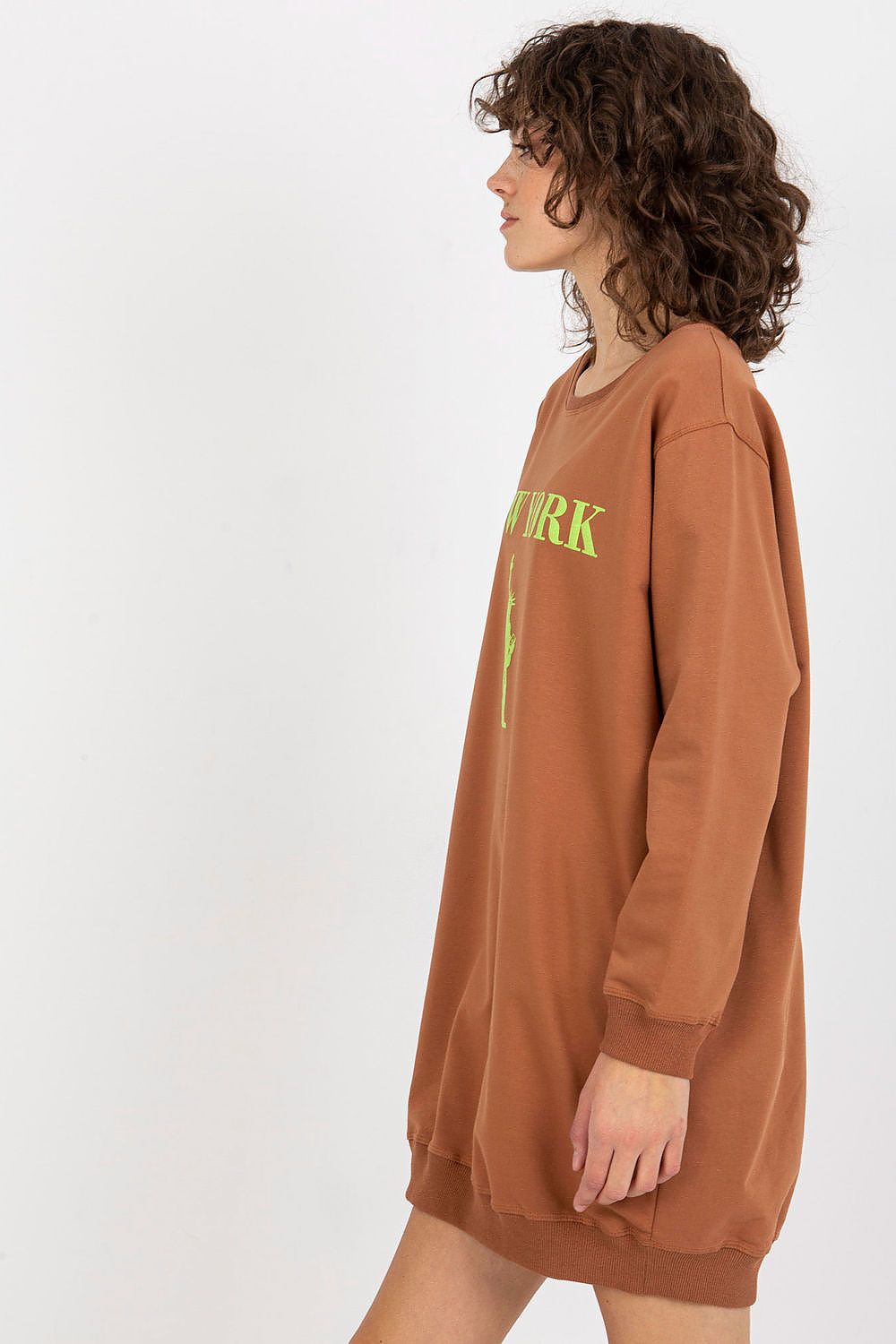 Women Graphic Print Oversized Sweatshirt Street Style-Women Sweatshirt-LeStyleParfait