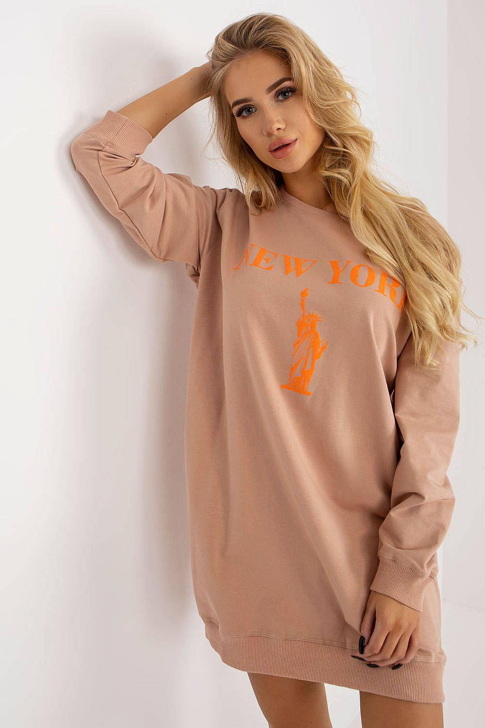 Women Graphic Print Oversized Sweatshirt Street Style-Women Sweatshirt-LeStyleParfait