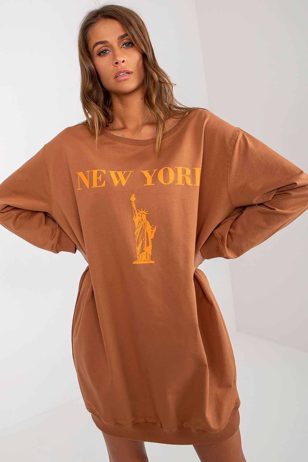 Women Graphic Print Oversized Sweatshirt Street Style-Women Sweatshirt-LeStyleParfait