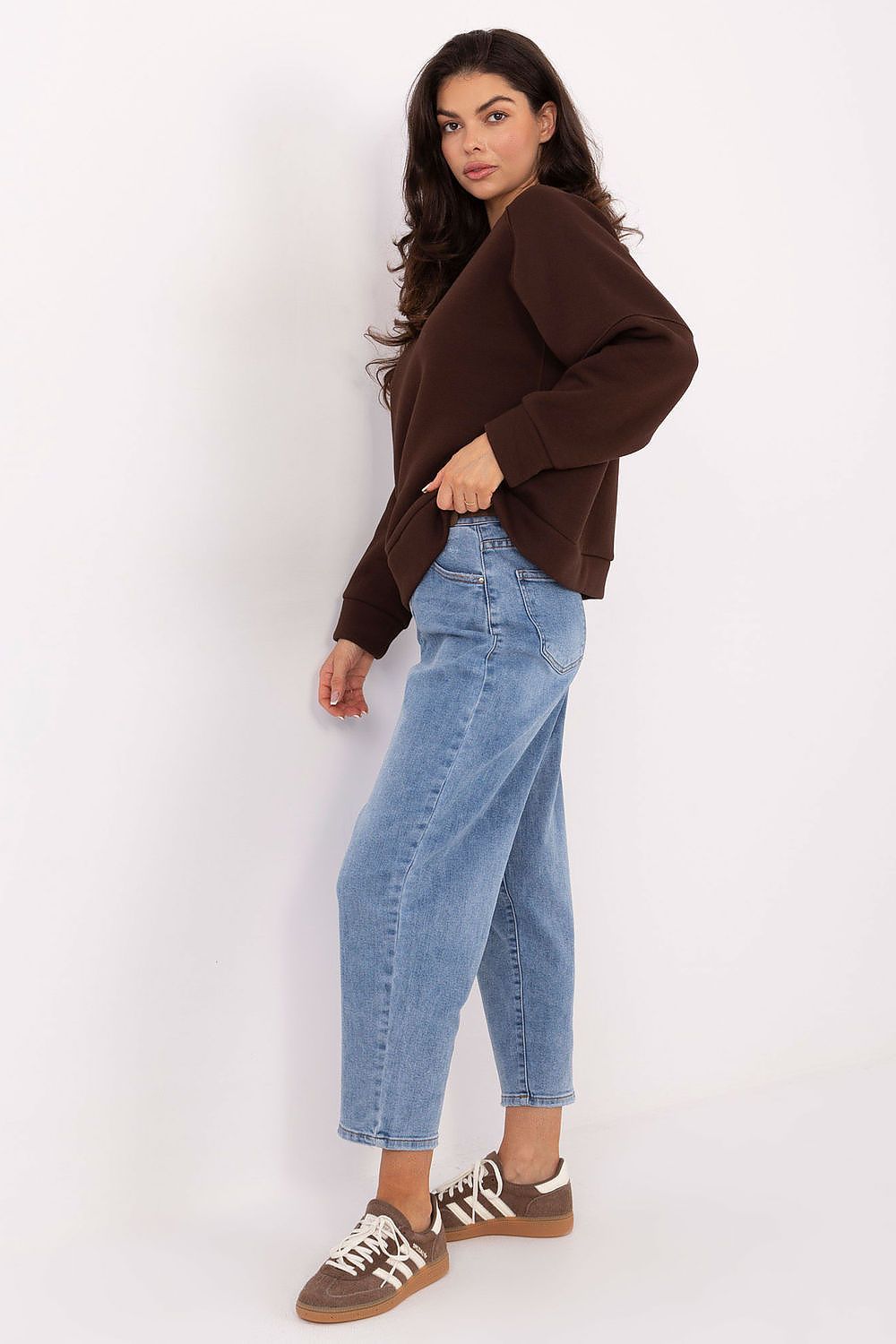 Women Graphic Print Oversized Sweatshirt Street Style-Women Sweatshirt-LeStyleParfait