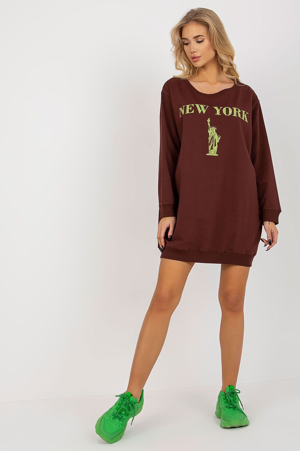Women Graphic Print Oversized Sweatshirt Street Style-Women Sweatshirt-LeStyleParfait