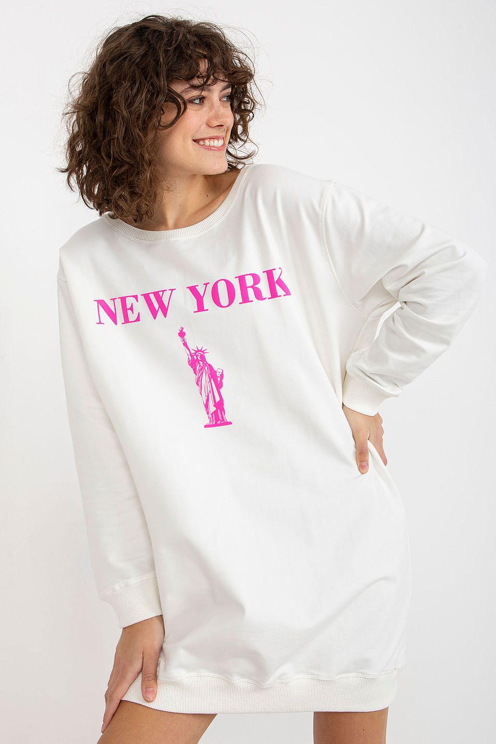 Women Graphic Print Oversized Sweatshirt Street Style-Women Sweatshirt-LeStyleParfait