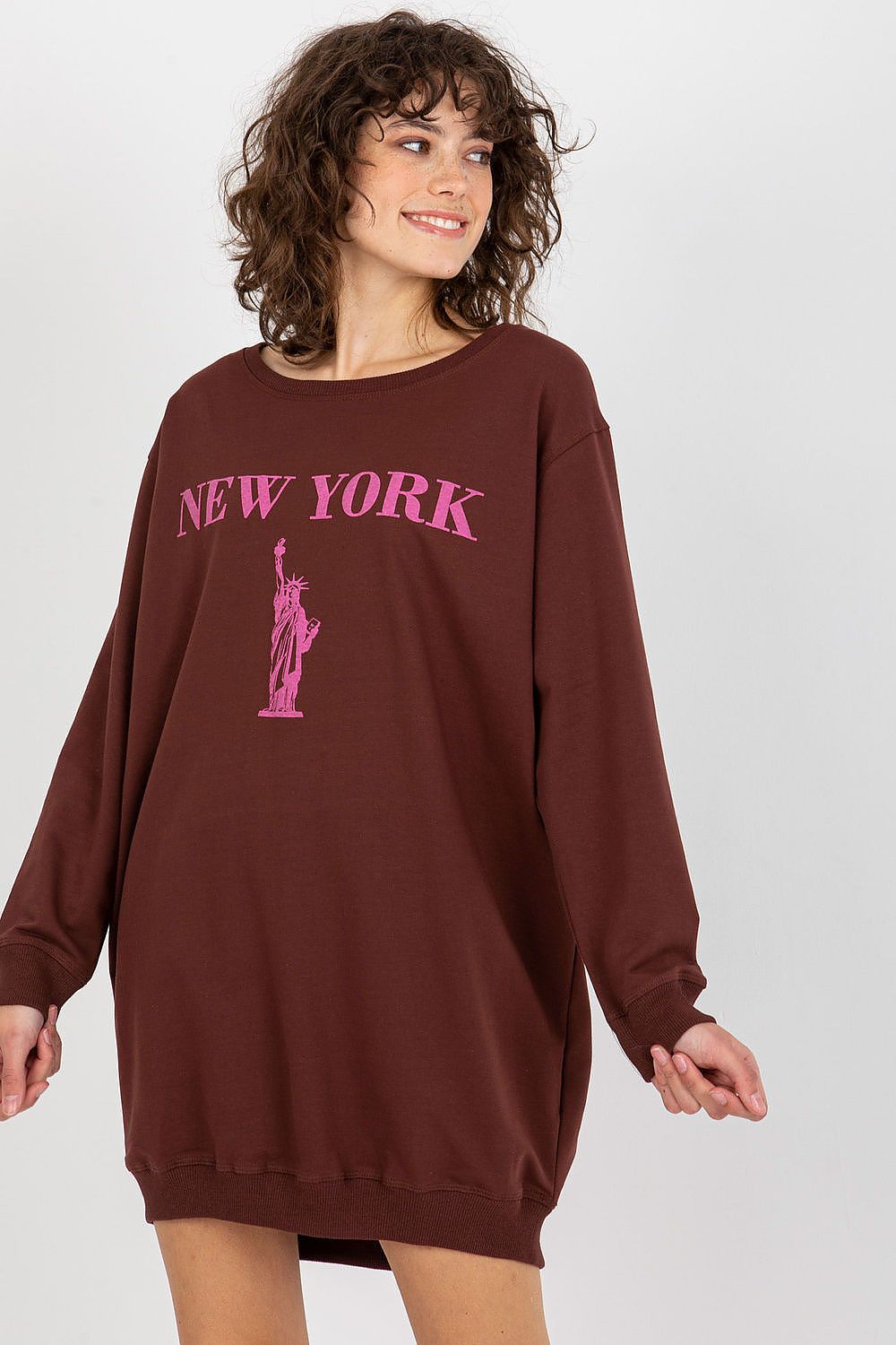 Women Graphic Print Oversized Sweatshirt Street Style-Women Sweatshirt-LeStyleParfait