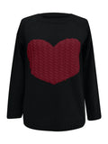 Women Graphic Pullover Sweater Leisure Knit-Women's Sweater-LeStyleParfait
