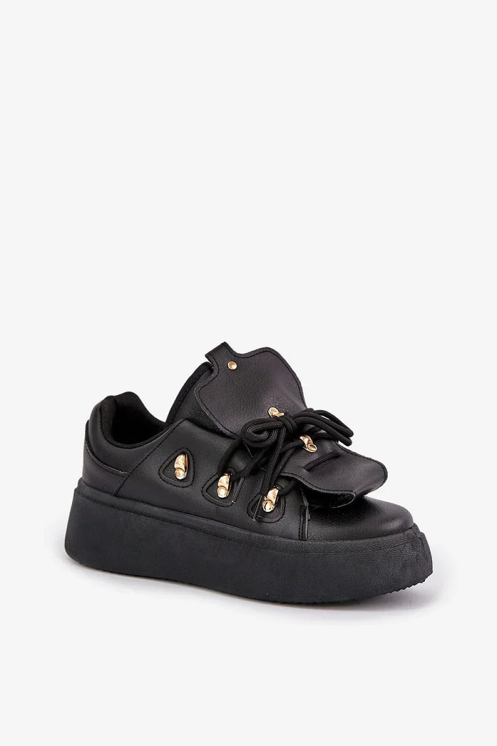 Women High Platform Sneakers Vegan Chunky Casual Shoes-women sneakers-LeStyleParfait