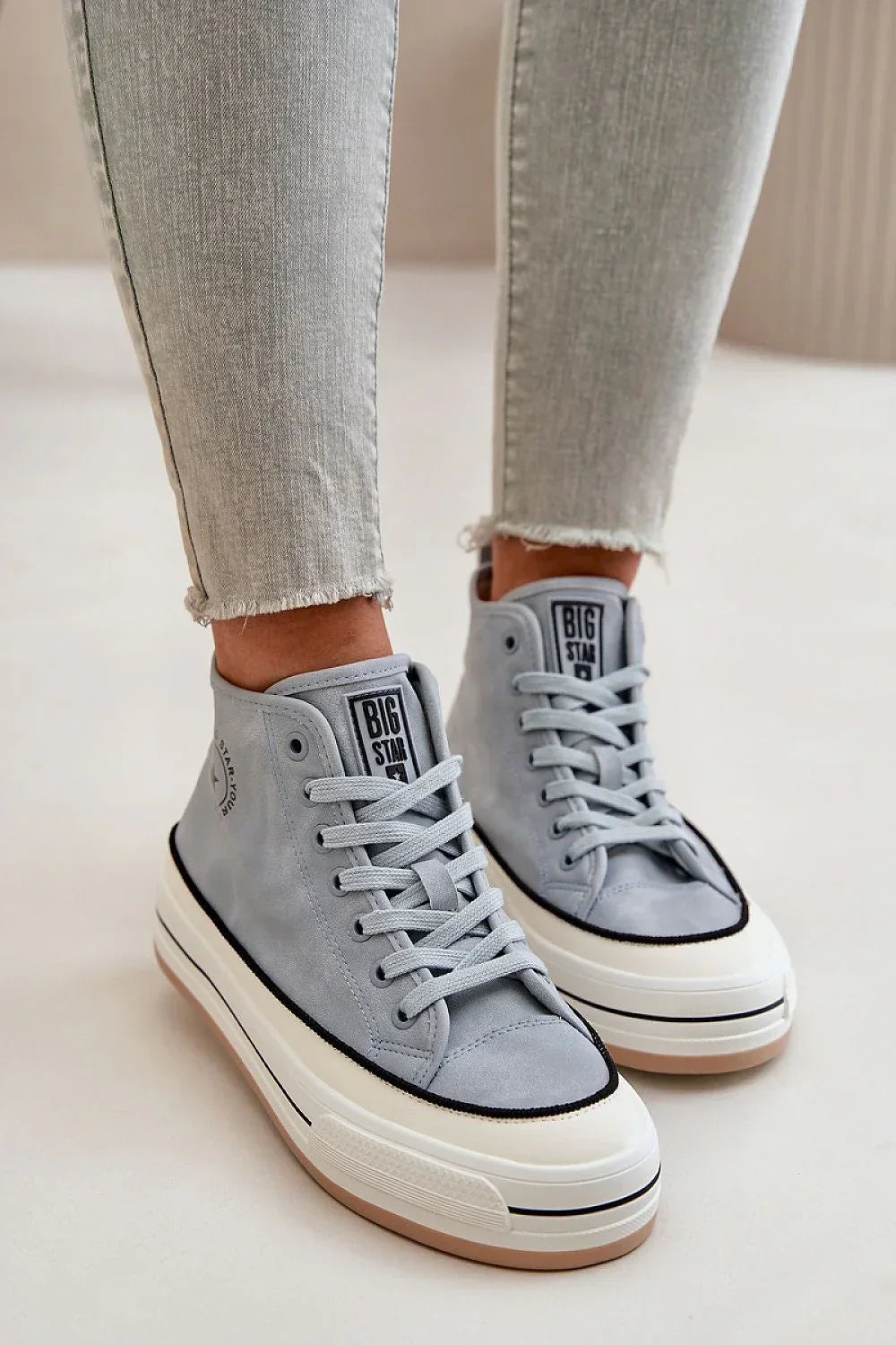 Women High Top Platform Sneakers Insulated Slip Resistant Shoes-women sneakers-LeStyleParfait