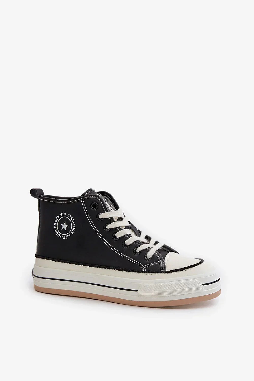 Women High Top Platform Sneakers Insulated Slip Resistant Shoes-women sneakers-LeStyleParfait