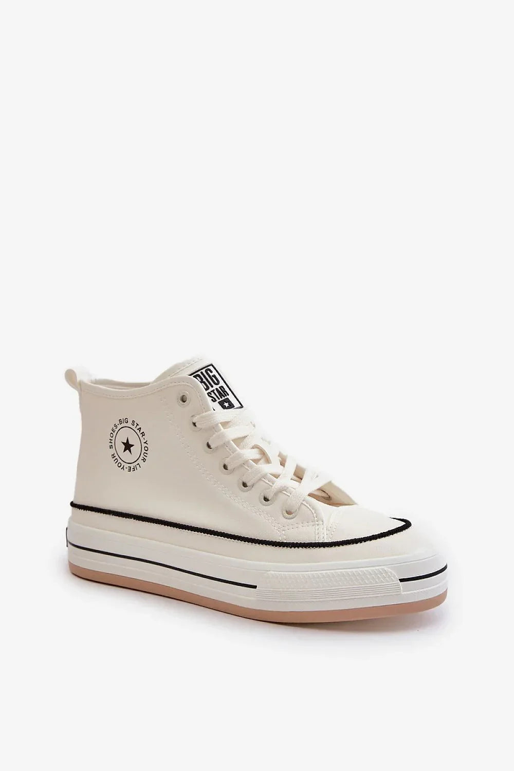 Women High Top Platform Sneakers Insulated Slip Resistant Shoes-women sneakers-LeStyleParfait
