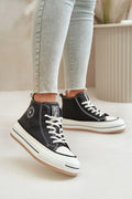 Women High Top Platform Sneakers Insulated Slip Resistant Shoes-women sneakers-LeStyleParfait