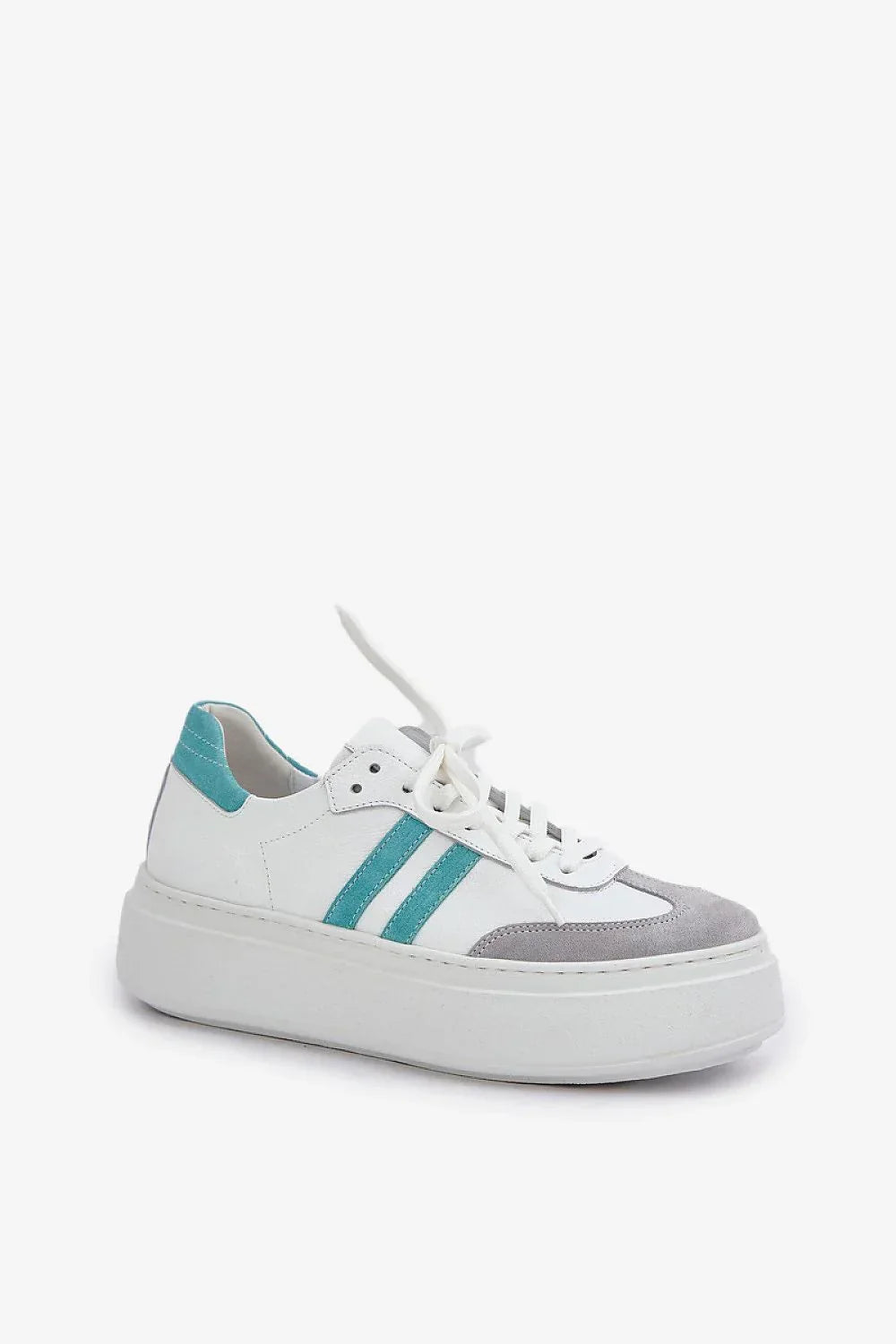 Women Leather Platform Sneakers Casual Everyday Travel Shoes-women sneakers-LeStyleParfait