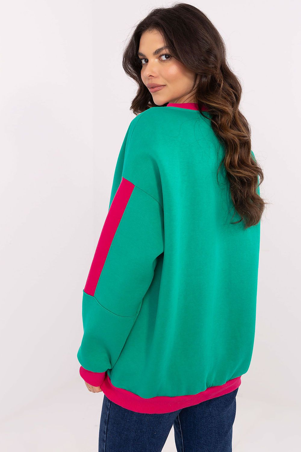 Women Loose Embroidered Sweatshirt Premium Style-Women Sweatshirt-LeStyleParfait