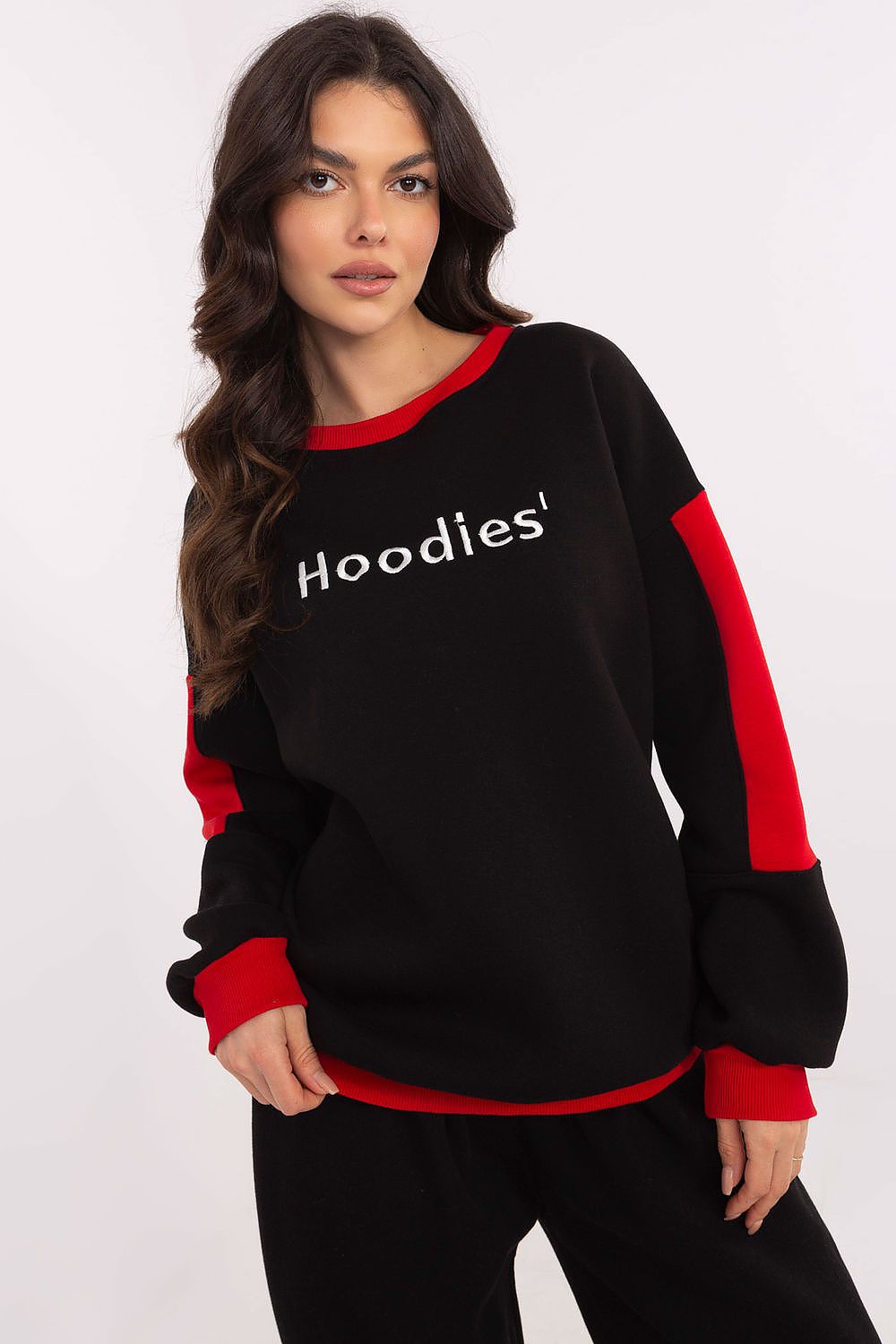 Women Loose Embroidered Sweatshirt Premium Style-Women Sweatshirt-LeStyleParfait