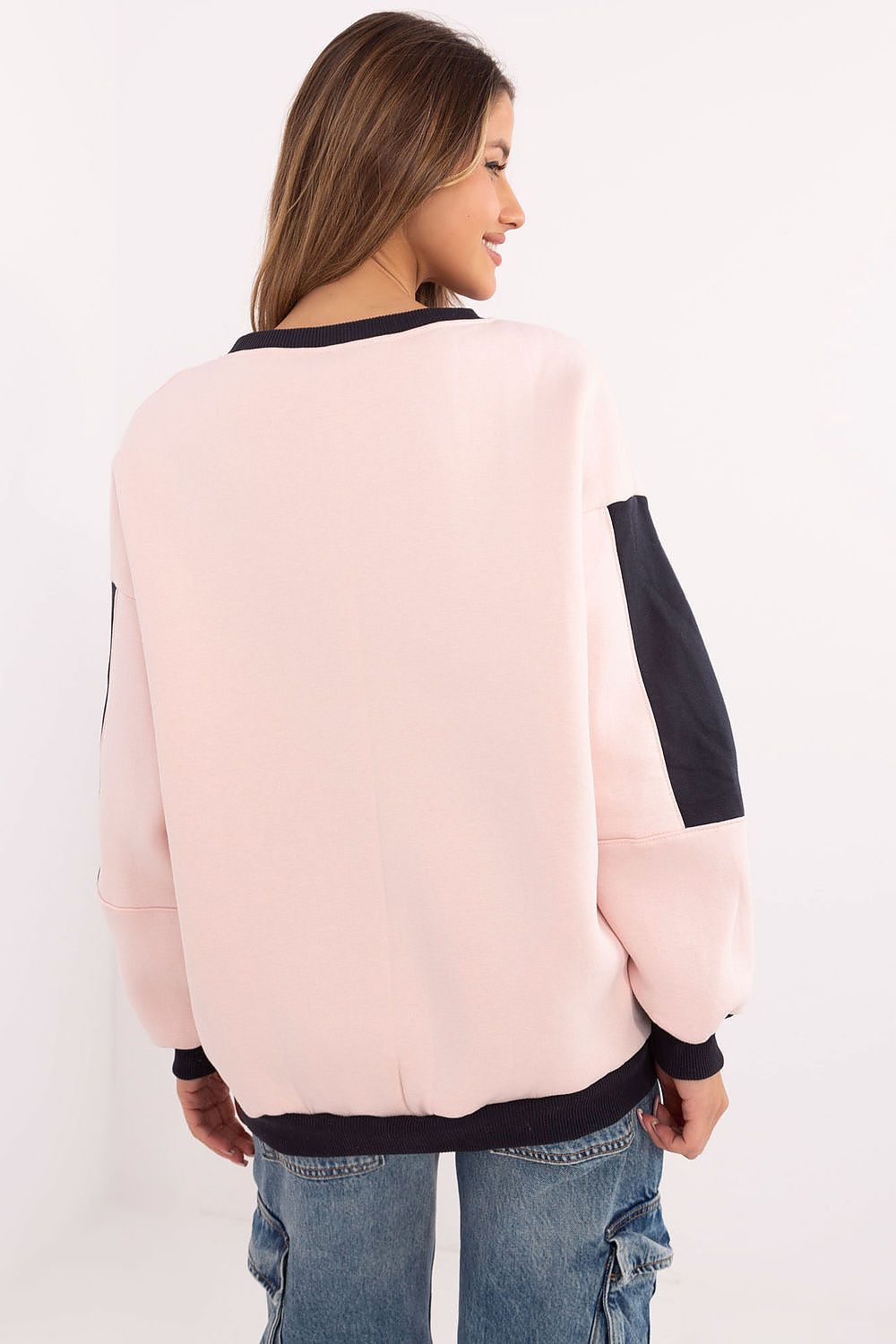 Women Loose Embroidered Sweatshirt Premium Style-Women Sweatshirt-LeStyleParfait