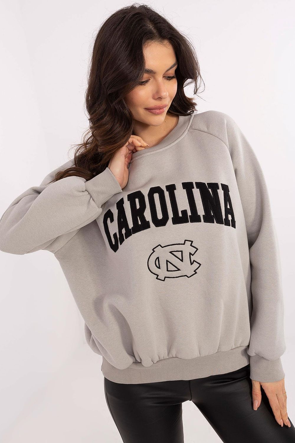 Women Loose Graphic Sweatshirt Urban Style-Women Sweatshirt-LeStyleParfait