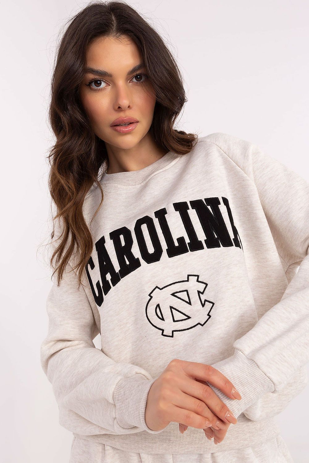 Women Loose Graphic Sweatshirt Urban Style-Women Sweatshirt-LeStyleParfait