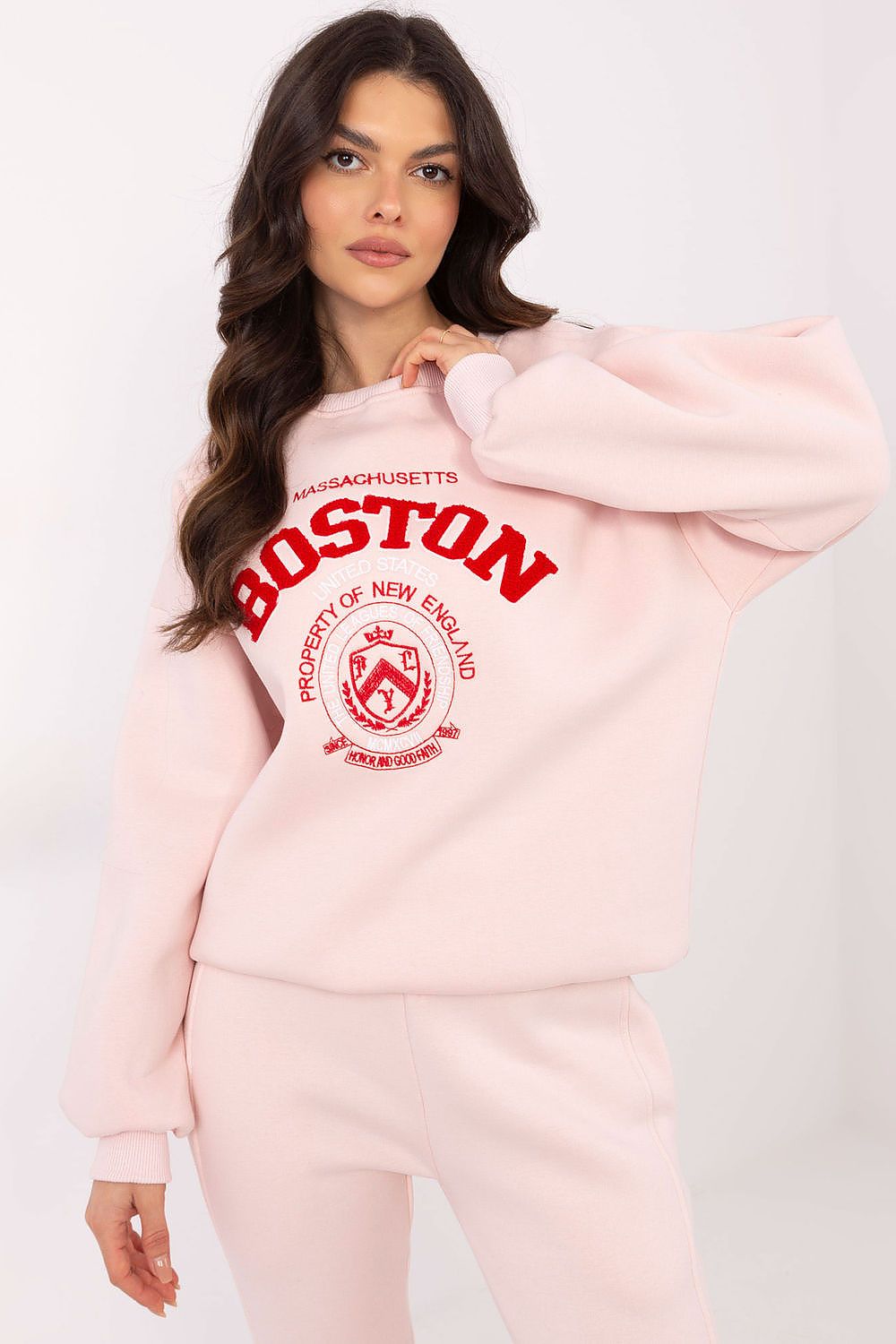 Women Loose Graphic Sweatshirt Urban Style-Women Sweatshirt-LeStyleParfait