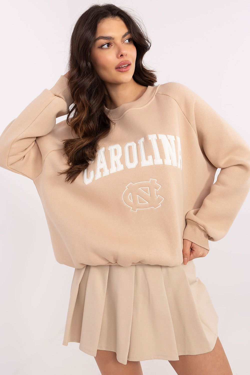 Women Loose Graphic Sweatshirt Urban Style-Women Sweatshirt-LeStyleParfait