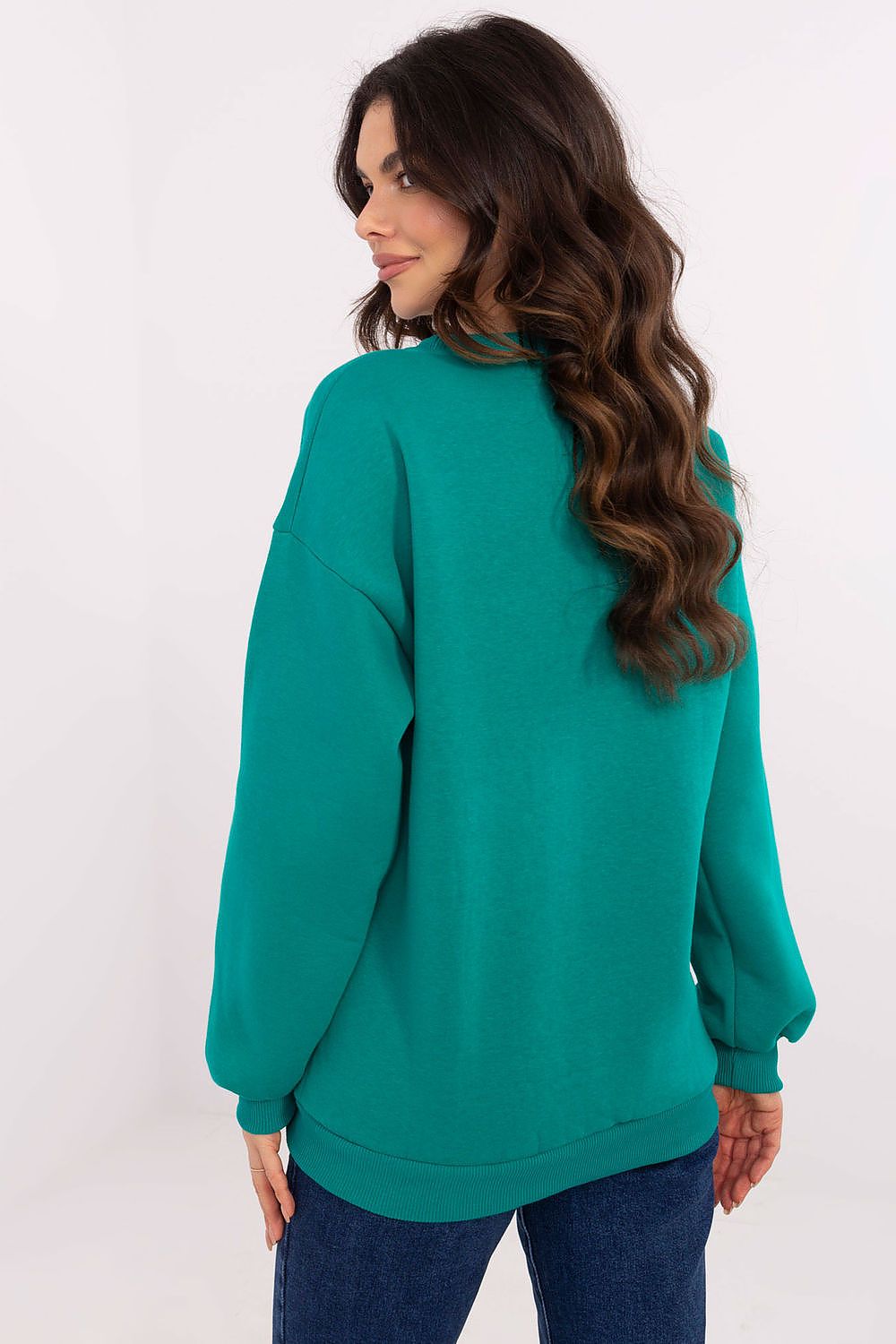 Women Loose Graphic Sweatshirt Urban Style-Women Sweatshirt-LeStyleParfait