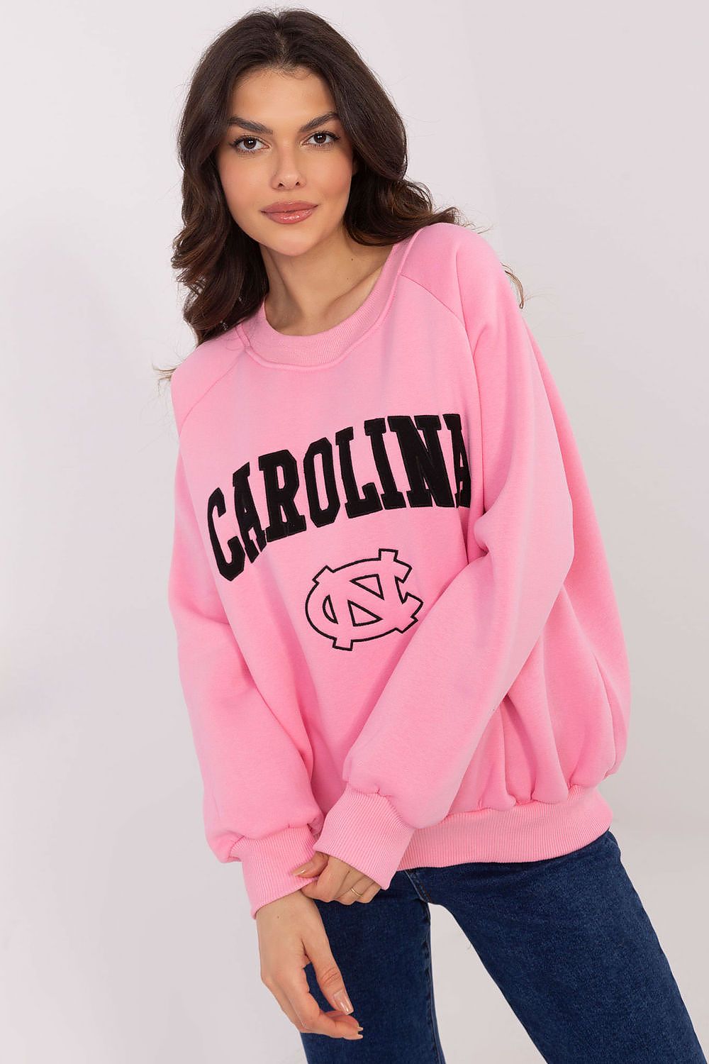 Women Loose Graphic Sweatshirt Urban Style-Women Sweatshirt-LeStyleParfait